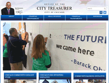 Tablet Screenshot of chicagocitytreasurer.com